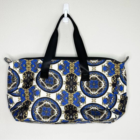 NEW ALICE & OLIVIA Regal Romance Sapphire Weekender Tote Bag - Picture 2 of 4